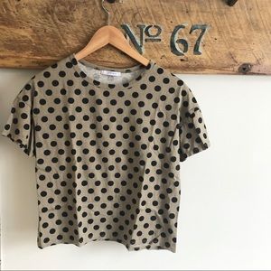 Zara boxy short sleeve tee